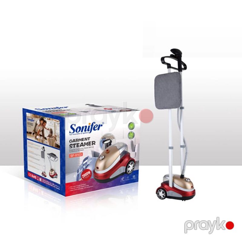 Sonifer SF-9103 Elektrikli Paltar Buxarlayıcı Asılqan İlə Buxar Ütü 2000W Gücündə — Ev texnikası, Bakı (5)