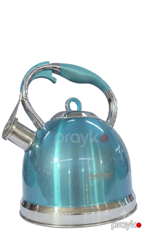 Çaydan, paslanmayan polad, mavi, 3000 ml — Bakı