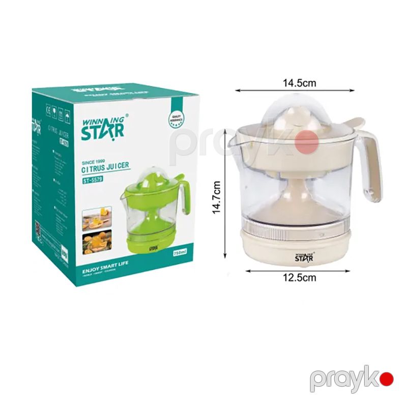 Wınnıng Star ST-5579 Portativ Şirəçəkən Mini Şirəçəkən Limon Meyvə Tərəvəz Şirəçəkən — Ev texnikası, Bakı (7)