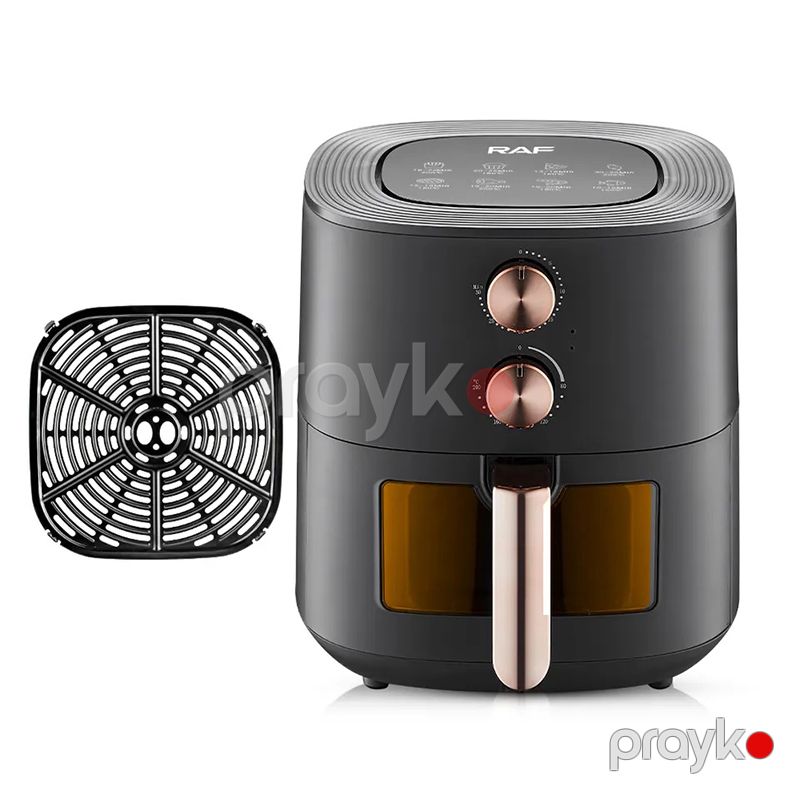 RAF Çoxfunksiyalı Hava Fritöz Görünən Pəncərəyə Sahib Böyük Tutumlu Elektrikli Air Fryer 7.2L Yağzsız Bişirmə Özəlliyi — Digər mətbəx texnikası, Bakı (6)