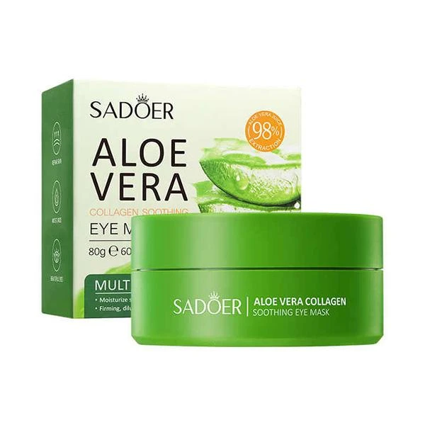 Göz ətrafı qırışlara və şişkinliklərə qarşı Sadoer Aloe Vera göz patçları — Bakı