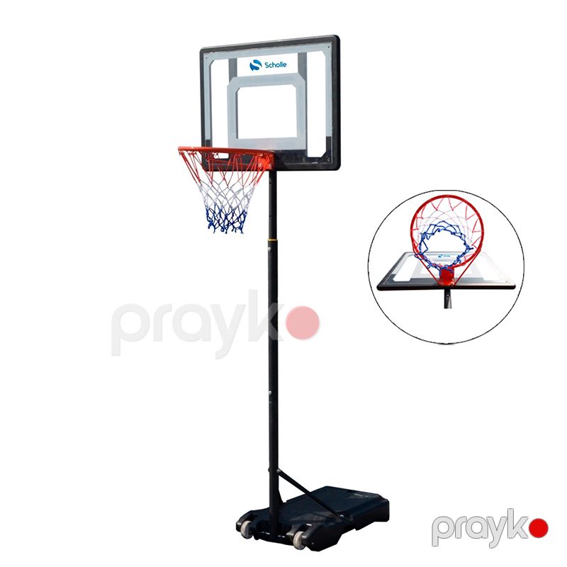 Basketbol Stendi Scholle S0182 Açıq Qapalı Hava İstifadəsi Üçün Uyğun Basketbol Stendi Konteynerli Basketbol Seti — İdman, hobi, istirahət, Bakı (3)