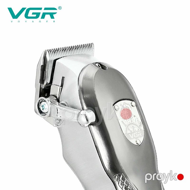 VGR V-276 Tənzimlənən Metal Saç Təraş Maşını Simsiz LED Displeyli Peşəkar Elektrikli Trimmer — Usturalar, trimmerler və epilyatorlar, Bakı (7)