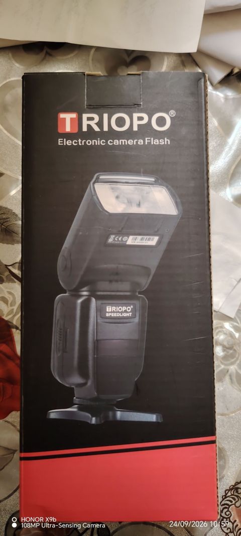 Trıopo Speedlight – Elektron kamera fleshi Xüsusiyyətlər: - Güclü və — Bakı