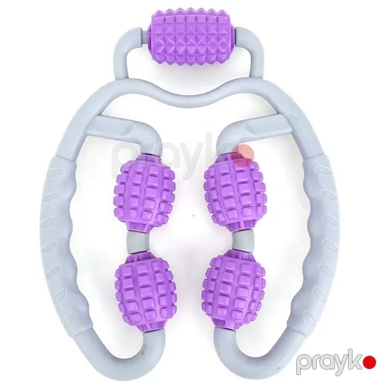 Qısqaclı Fitness Ayaq Masaj Aləti 360° Qol Ayaq Boyun Masajı Üçün Miyofasiyal Masaj Roller Əzələ Rahatlığı üçün Masaj Aləti — Fitness və simulyatorlar, Bakı (5)
