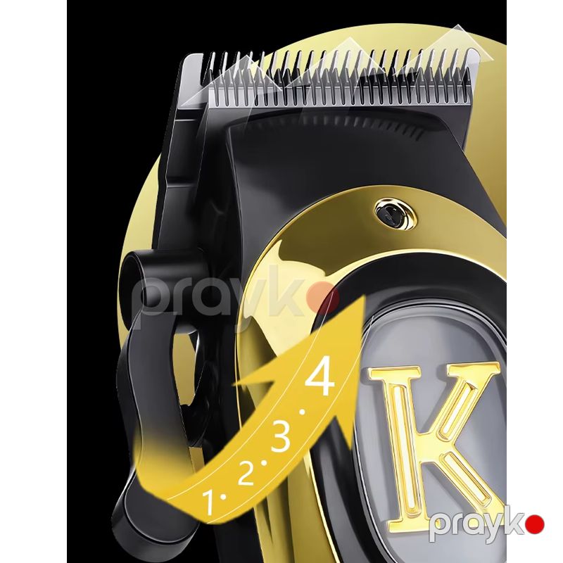 Kemei Km-1800 - Trimmer 2000mAh Uzunömürlü Li-batareyalı 5800RPM Sürətli Motorlu Saç Kəsicisi Peşəkar Tənzimlənən Paslanmayan Bıçaqlı Trimmer — Usturalar, trimmerler və epilyatorlar, Bakı (5)
