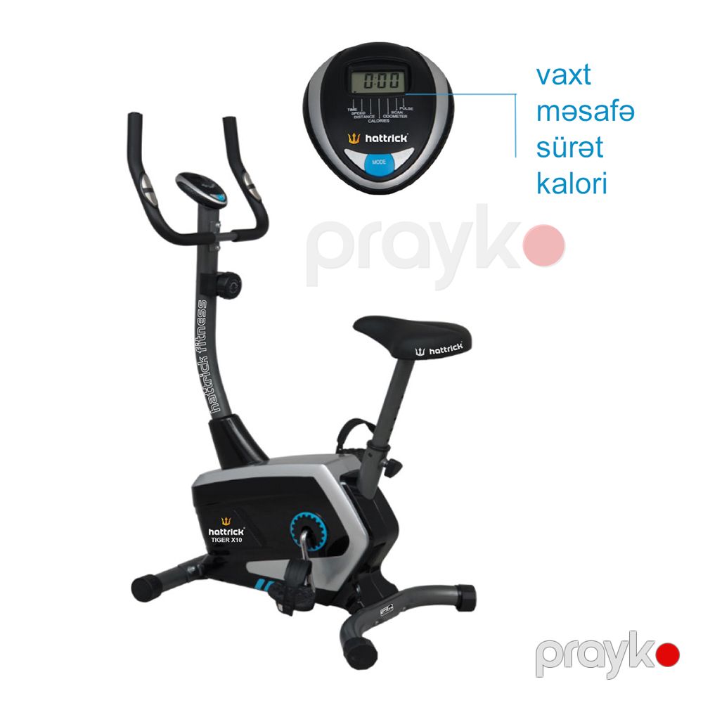 Hattrick Tıger X10 Dik Şaquli İdman Velosipedi Velotrenajor Hattrick 110 Türkiyə — Fitness və simulyatorlar, Bakı (4)