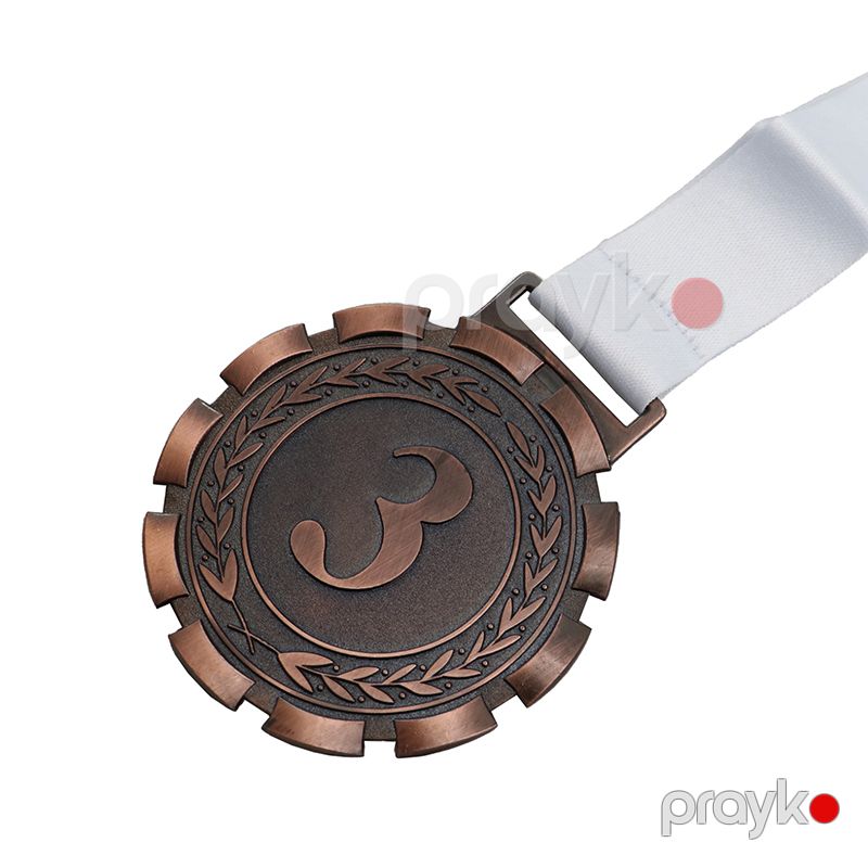 Müxtəlif Idman Oyunları üçün Ağ Lentli Medal 1ci 2ci 3cü Yerler Üçün Qızıl Gümüş Bürünc Medal Ağ İpli — İdman, hobi, istirahət, Bakı (4)