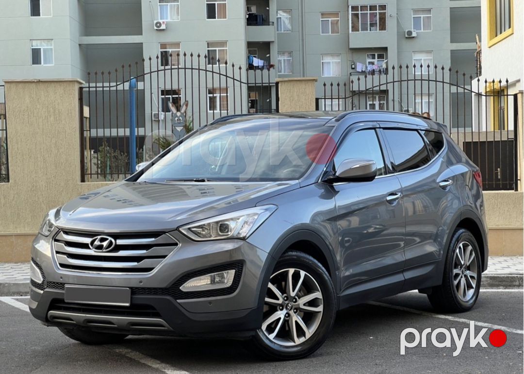 Hyundai Santa Fe, 2014 il — Avtomobillər, Sumqayıt (2)