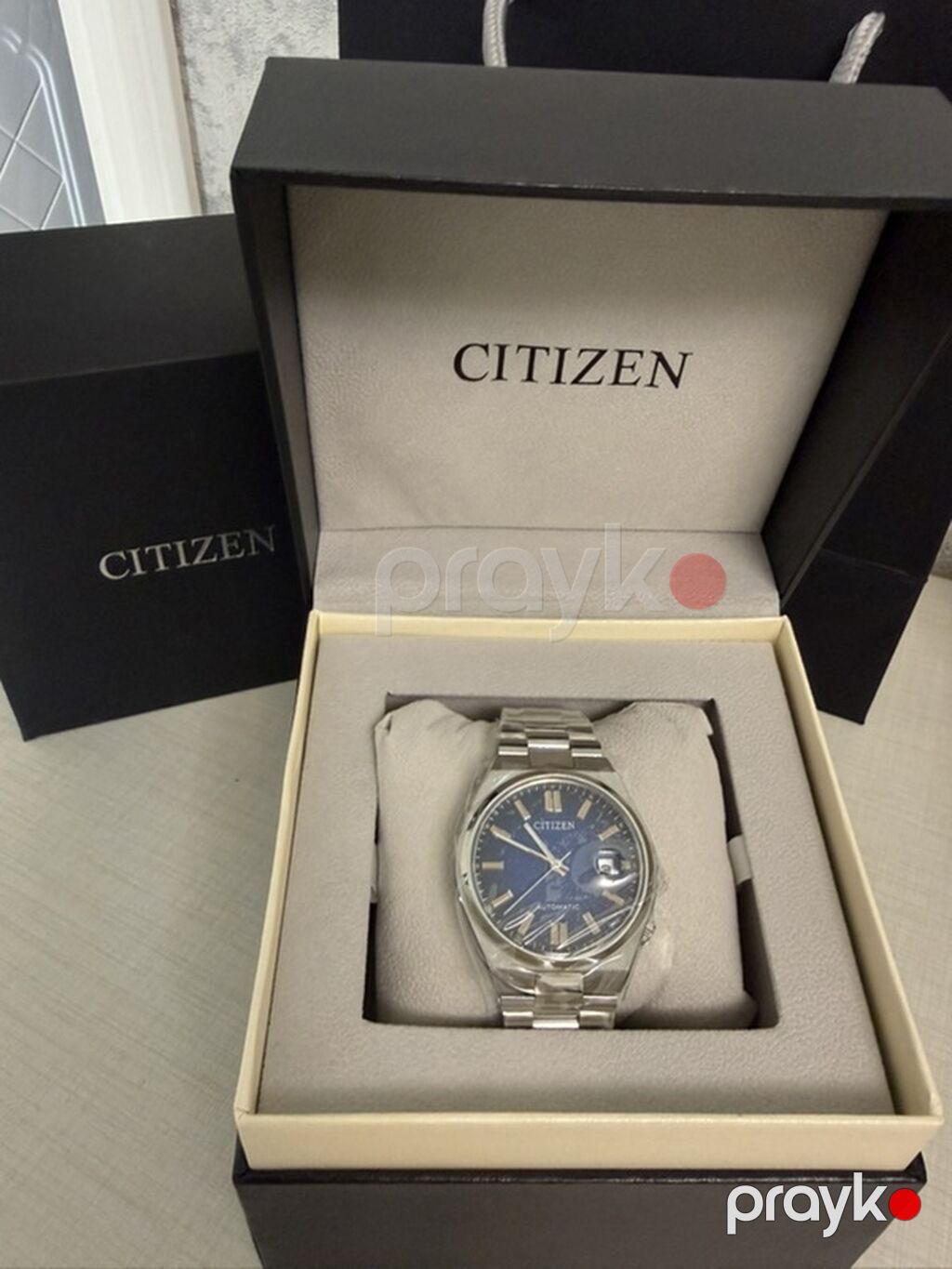 Citizen kişi qol saatı – klassik üslub, avtomatik mexanizm(Real — Qol saatları, Bakı (2)