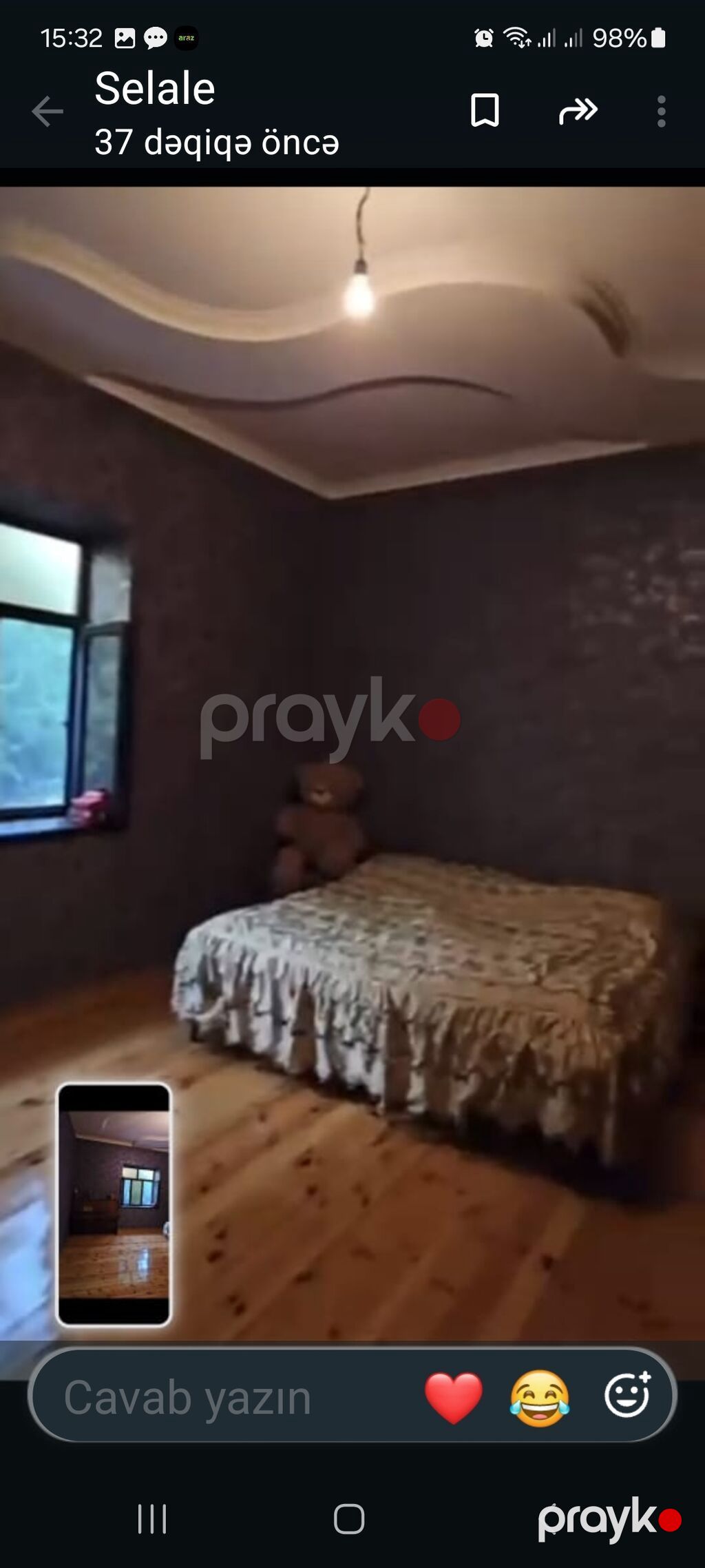 Satılır: 3 otaqlı mənzil/interyer Təsvir: - Geniş, işıqlı otaqlar — Mənzil, Bakı (5)