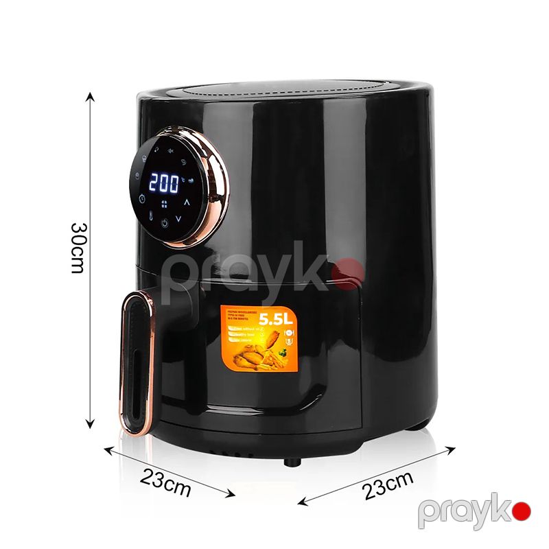 Çoxfunksiyalı RAF Böyük Tutumlu Fritöz 5.5 L Slinder Formalı Elektrikli Firi Qızartma Maşını 1350W R.5271 — Digər mətbəx texnikası, Bakı (8)