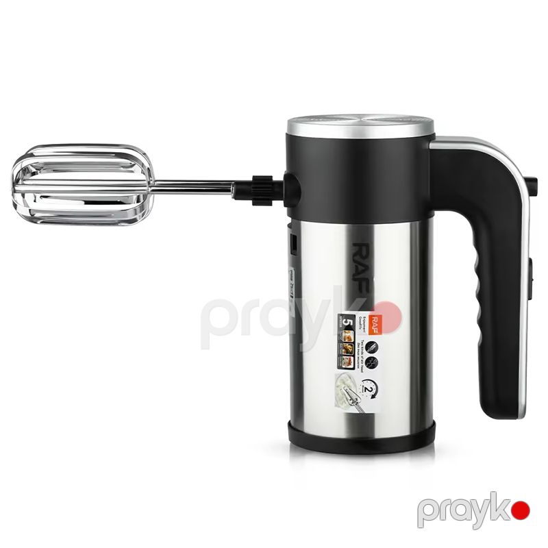 RAF R.6655 Çoxfunksiyalı Portativ Qarışdırıcı Yumurta Çırpıcı Xəmir Qarışdırıcı 450W — Blenderlər, xırdalayanlar və mikserlər, Bakı (3)