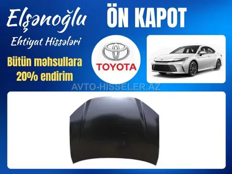 Toyota Camry 2024-2025 ön kapotu — Bakı