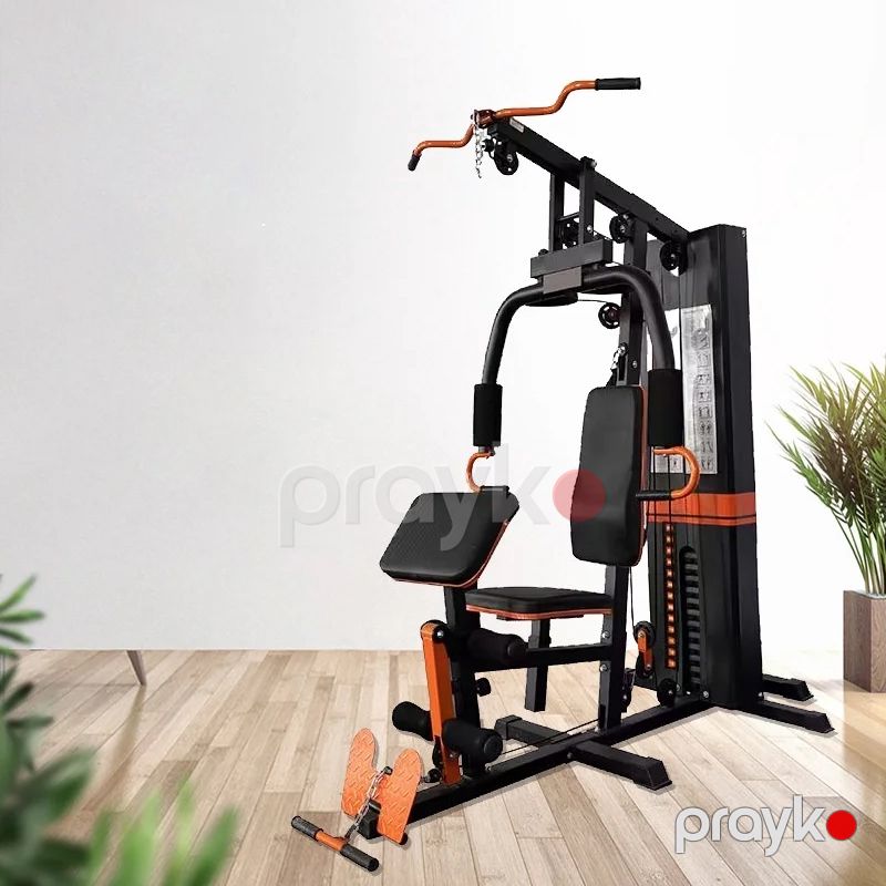 Kombinasiyalı Çoxfunksiyalı Fitnes Aləti İdman Zalı Ev Məşq İdmanı Üçün Bodibildinq Tək Oturacaqlı Fitnes Aləti — Fitness və simulyatorlar, Bakı (7)