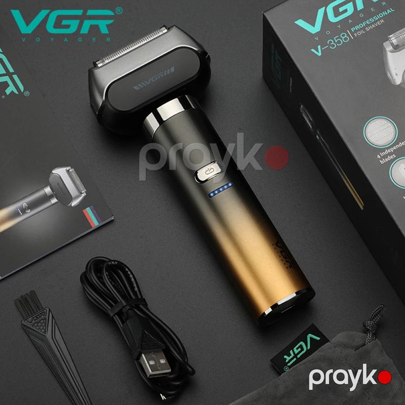 VGR Elektrikli Təraş Maşını Kişi Trimmeri Peşəkar Saqqal Qırxan Elektrikli Ülgüc Suya Davamlı Təraş Maşını Portativ Ülgüc — Usturalar, trimmerler və epilyatorlar, Bakı (7)