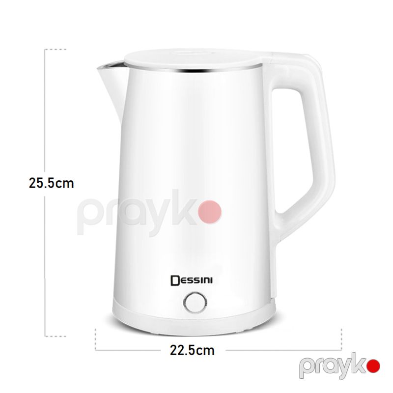 Dessını DS-16SS Paslanmayan Polad Elektrikli Çaydan — Elektrik çaydanları və termoslar, Bakı (5)