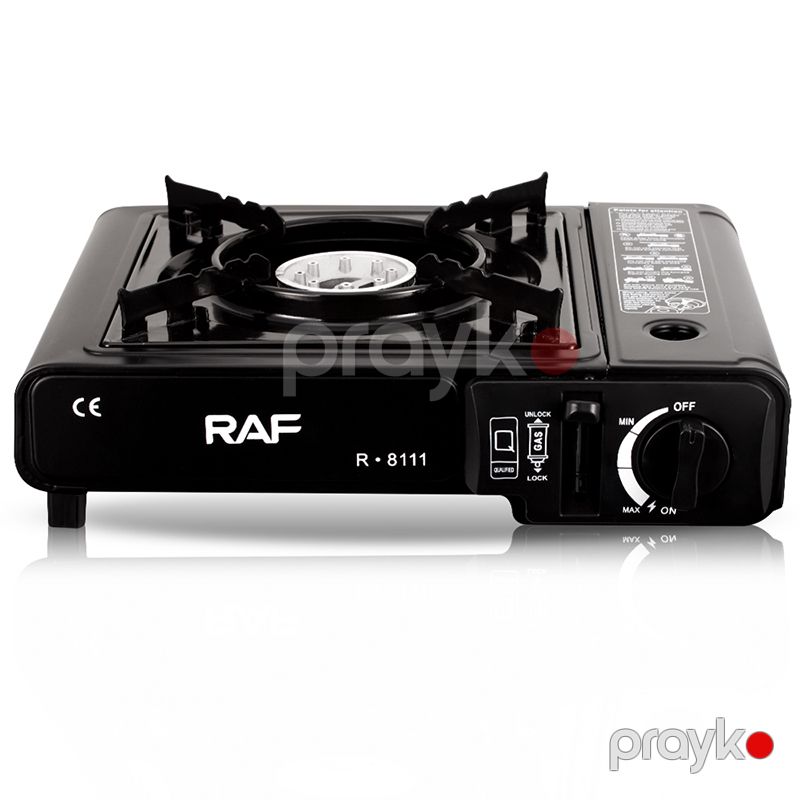 RAF R.8111 Qara 1 Ocaqlı Portativ Qaz Sobası Mini Düşərgə Sobası Bişirmə Qaz Sobası Daşıma Çantası ilə Pltesi — Ev texnikası, Bakı (2)