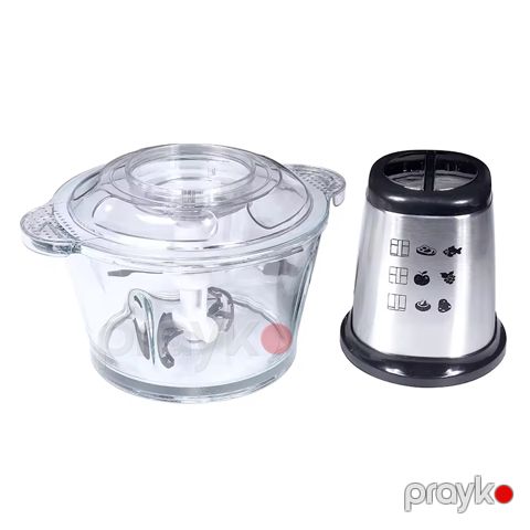 Dayanıqlı RAF Elektrikli Blender Portativ Mətbəx Doğrayıcısı 800W R.7005A Qida Doğrayıcısı 2L — Bakı