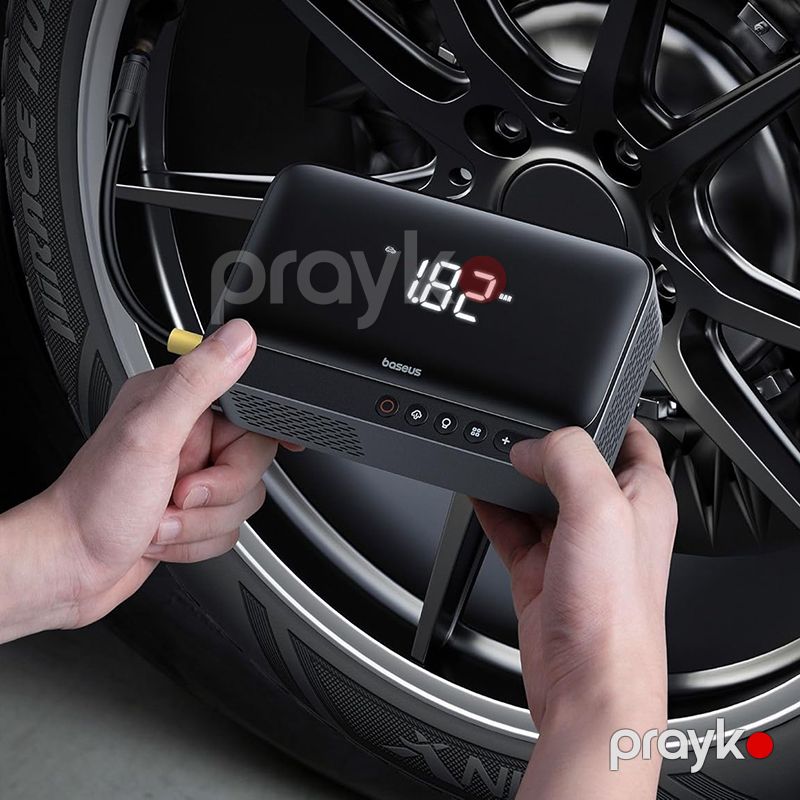 LED Displey 4-in-1 Powerbank Car Jump Starter Baseus Super Energy 600A Powerbank Avtomobil Hava Nasosu — Ehtiyat hissələri və aksesuarlar, Bakı (3)