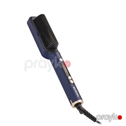 Kumtel HHSB-01 Çoxfunksiyalı Elektrikli Saç Düzləşdirici Fen Daraqlı Fen — Bakı