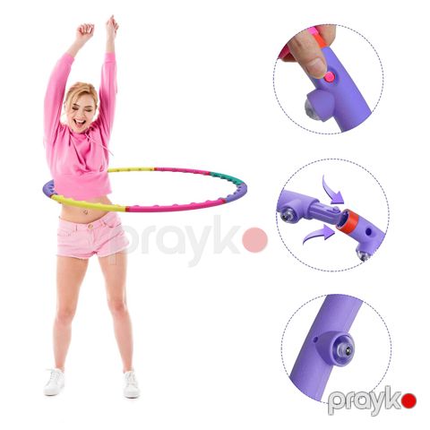 Maqnitli Cember Masaj Funksiyalı Maqnitli Hula Hoop Obruc — Bakı