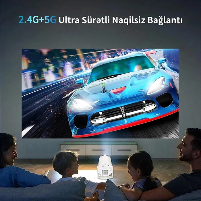 X10 Plus: 4K Smart Proyektor və Retro Oyun Konsolu — Sizin Şəxsi Kinoteatrınız və Oyun Arenanız 2-si 1-də — Elektronika, Bakı (4)