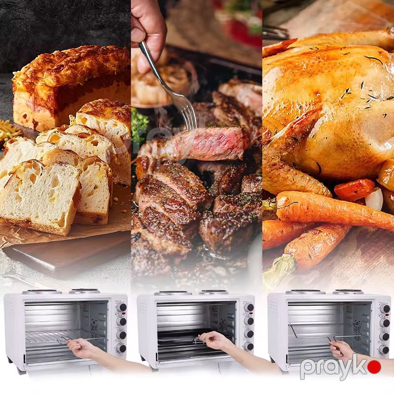 Wınnıng Star ST-9615 Çoxfunksiyalı Elektrikli Mətbəx Sobası Qril Çörək Pizza Hazırlamaq Üçün Soba — Soba və qrillər, Bakı (3)
