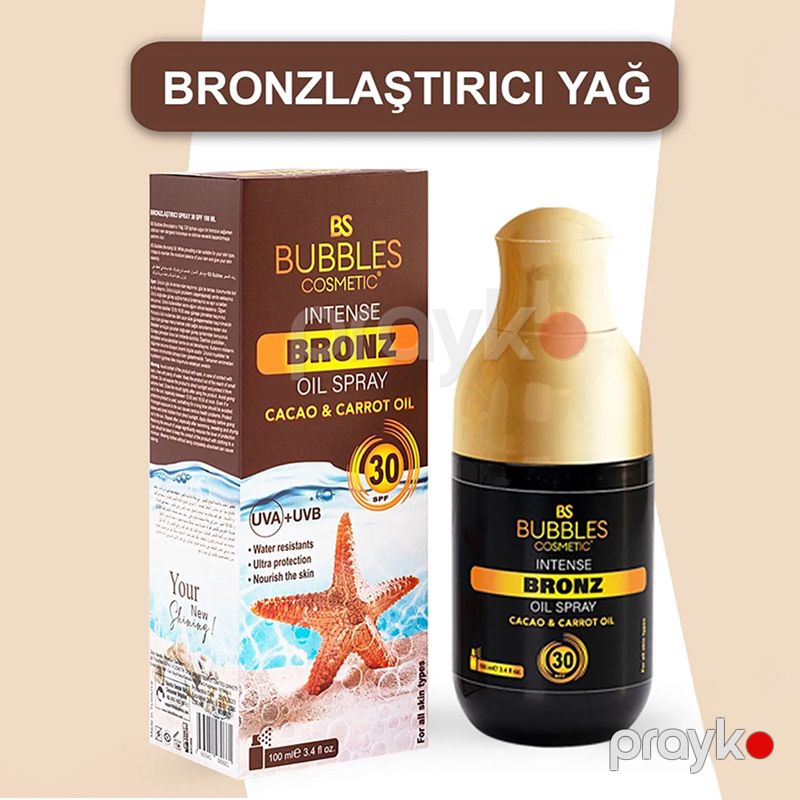 Kakao və Kök Ekstraktlı Güclü Bronzlaşdırıcı Yağlı Sprey Bs Bubbles Cosmetic Suya Qarşı Davamlı Bronzlaşdırıcı Krem — Gözəllik və səhiyyə, Bakı (3)