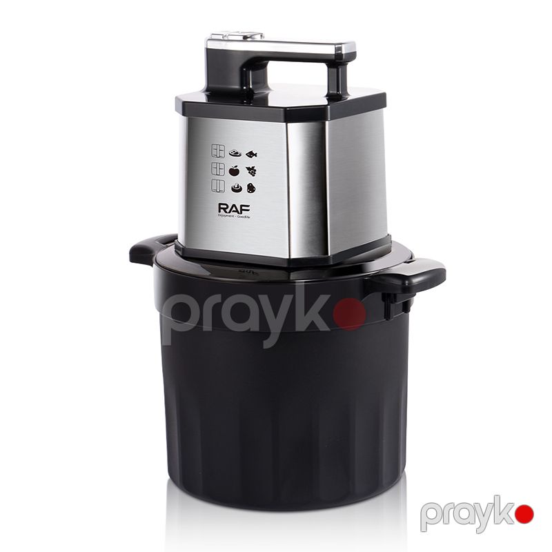 RAF R.7731 Paslanmayan polad Doğrayıcı Elektrikli 8L Doğrayıcı Maşını Qida Prosessoru — Blenderlər, xırdalayanlar və mikserlər, Bakı (3)