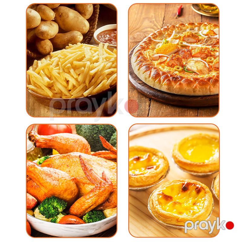 Sokany Çoxfunksiyalı Rəqəmsal Hava Fritözü 8L Tutuma Sahib Çıxarılan Yağ Konteynerli Air Fryer 2400W Aerofritür — Digər mətbəx texnikası, Bakı (5)