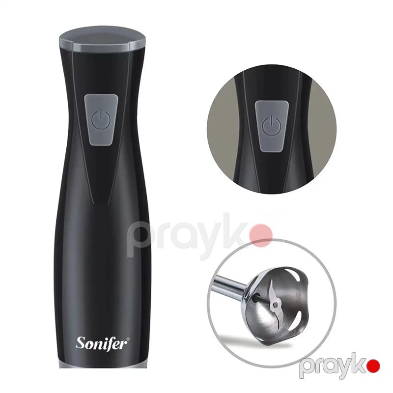 Sonifer SF-8055 Çoxfunksiyalı Əl Blenderi Paslanmaz Polad Əl Blenderi — Blenderlər, xırdalayanlar və mikserlər, Bakı (4)