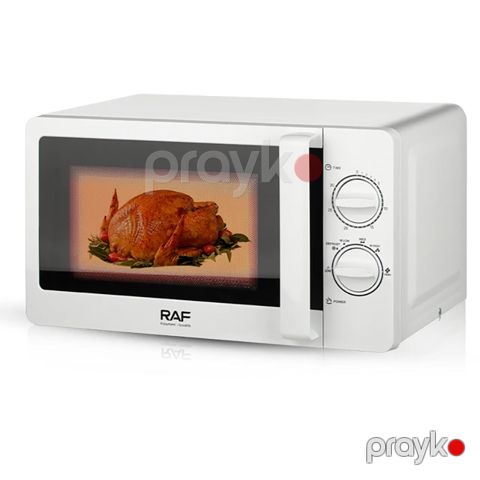 RAF R.8008 Mikrodalğalı Soba Elektrikli Yüksək Keyfiyyətli Soba 800W Gücündə Tutum 20 L — Bakı