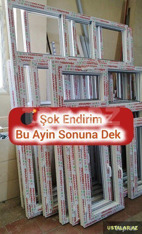 Plastik qapı və pəncərə — Pəncərələr, Qapılar və Balkonlar