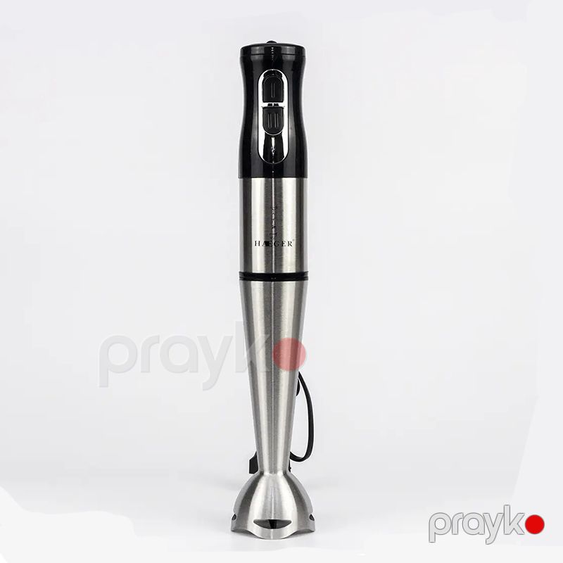 Çoxfunksiyalı Heager Əl Blenderi 700W Gücə Məxsus Paslanmaz Polad Mətbəx Blenderi 2 Sürət Ayarlı Kokteyl Blenderi — Blenderlər, xırdalayanlar və mikserlər, Bakı (3)