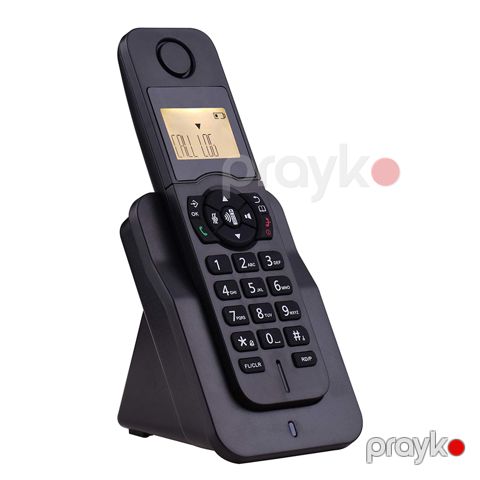 LCD Displeyli Simsiz Telefon ECO Texnologiyasına Sahib Telefon Caks Yazili Stasionar Ev Ofis Telefonu — Bakı