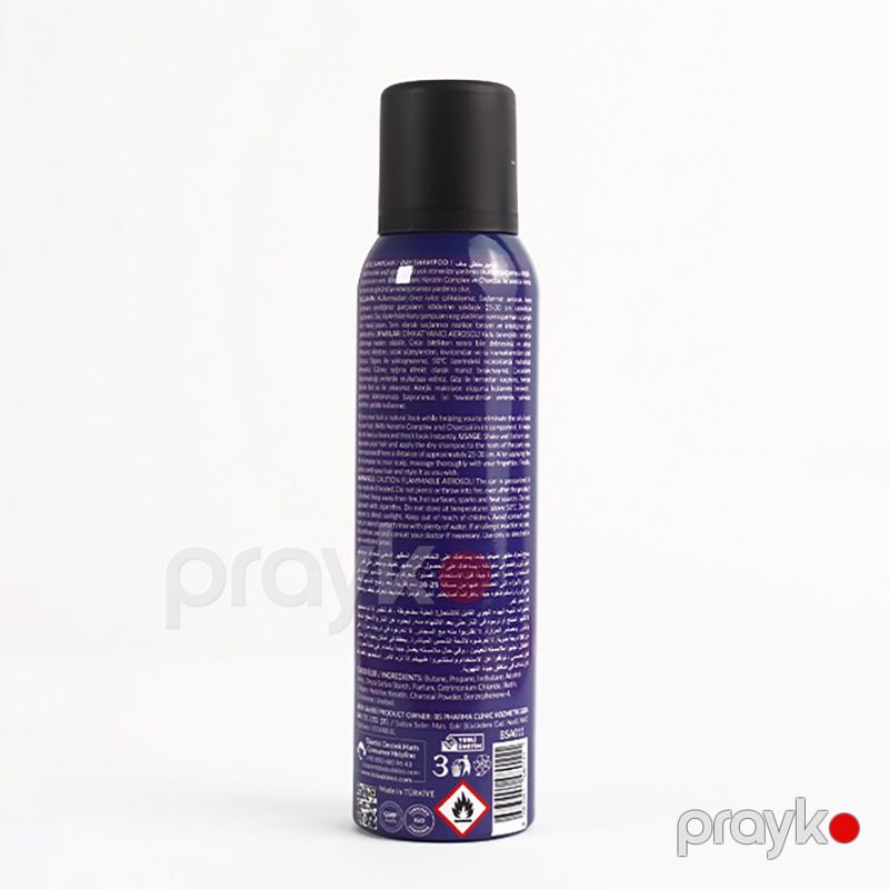 Bs Bubbles Cosmetic DRY Shampoo Volumızıng BSA011 Keratin Tərkibli Saç Spreyi — Saç qayığı, Bakı (3)