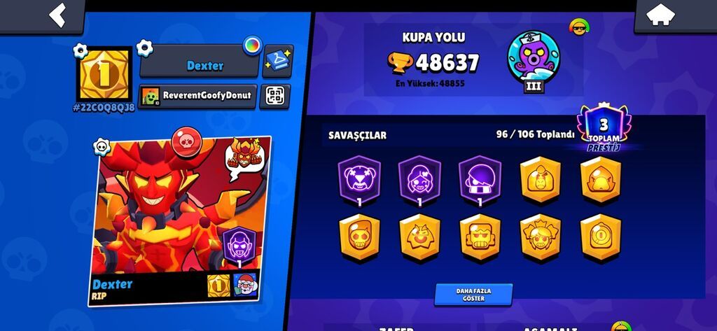 Brawl Stars hesabı – geniş kostyum kataloqu və yüksək trofeylər — Şəxsi əşyalar, Novxanı (7)