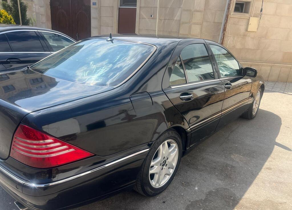 Mercedes S 320, 2001 il, 495000 km 90-SN-021 — Avtomobillər (3)