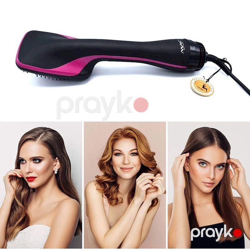 MACstyler Saç Düzləşdirici Daraq Fen MC-6665 Professional Fırça Saç Düzləşdirici Xanımlar Üçün Saç Qurutma Feni — Fən, Bakı (5)