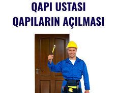 Qapi ustasi açar zamok kilid təmiri — Bakı