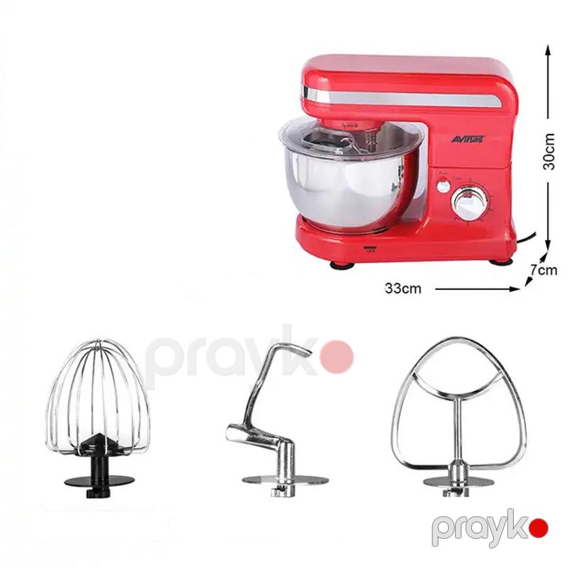 Avinas Mikser 1800W Yüksək Gücə Malik Çoxfunksiyalı Xəmir Qarışdıran Yumurta Çırpıcı Mikser — Blenderlər, xırdalayanlar və mikserlər, Bakı (3)