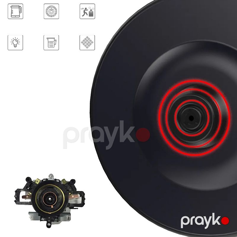 Sokany Elektrikli Şüşə Çaydan SK-1029 1500 W Led İşığa Sahib Böyük Tutumlu Çaydan 2L Su Tutumu — Elektrik çaydanları və termoslar, Bakı (6)