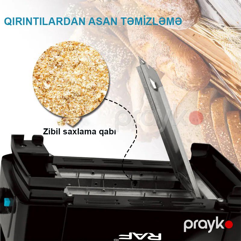 Elektrikli Toster 650W Mətbəx Aləti Mini Sandviç Hazırlayan Çörək Qızardıcı Toaster — Ev texnikası, Bakı (4)
