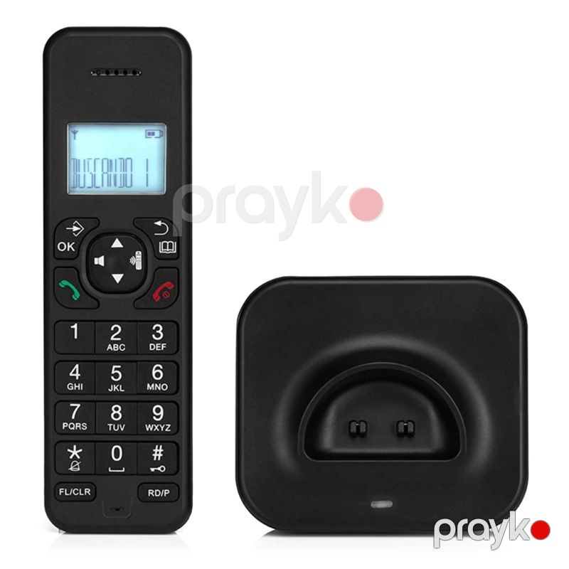 Panaphone Simsiz Ev Telefonu Çoxdilli LCD displey Zəng Ekranı Ev Ofis Masaüstü Üçün Portativ Telefon — Telefonlar və qadjetlər, Bakı (3)
