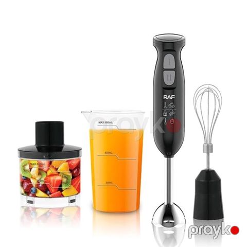 RAF R.327 Çoxfunksiyalı Blender Dəsti Yumurta Çırpıcı Blender İki Sürət Ayarlı Blender 800W — Bakı