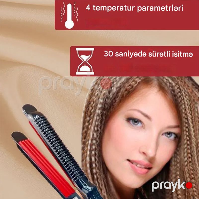 Cronıer CR-960 Professional Saç Şəkilləndirici Fen Düzləşdirici Fen 45 W — Fən, Bakı (3)