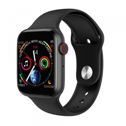 Microwear W34 Smart Watch Bluetooth Call Touch Screen Smart saatı — Bakı