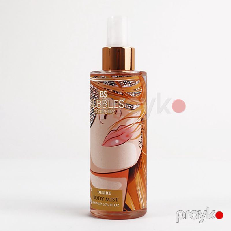 Bs Bubbles Cosmetic Xanımlar Üçün Özəl Hazırlanmış Xoş Ətirli Bədən Spreyi Body Mıst Desıre 200ml — Gözəllik və səhiyyə, Bakı (2)