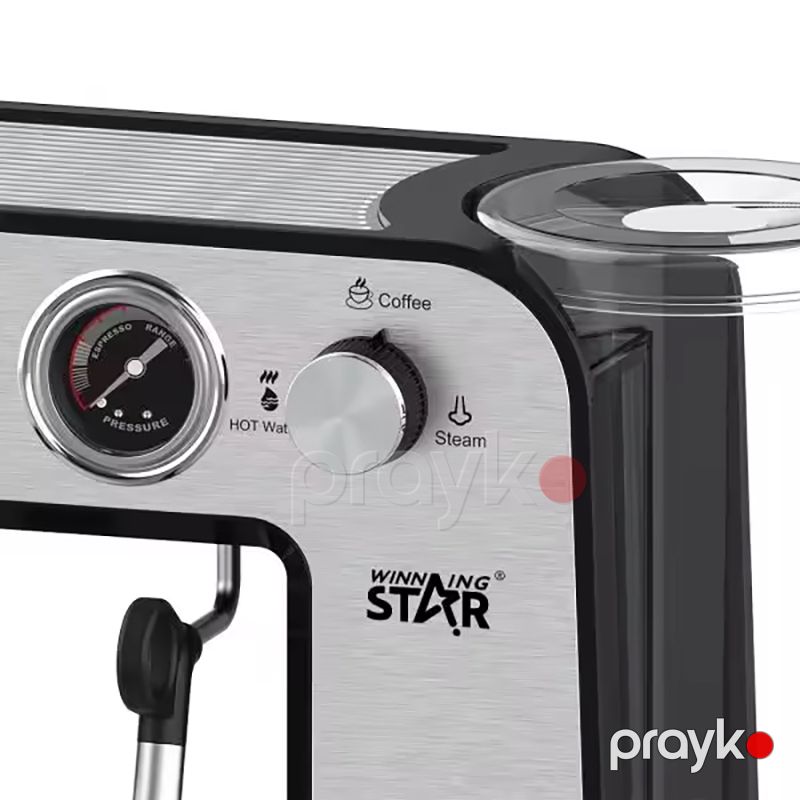 Wınnıng Star ST-9706 Çoxfunksiyalı Espresso Maşını Qəhvə Maşını Kofe Maşını — Digər mətbəx texnikası, Bakı (4)